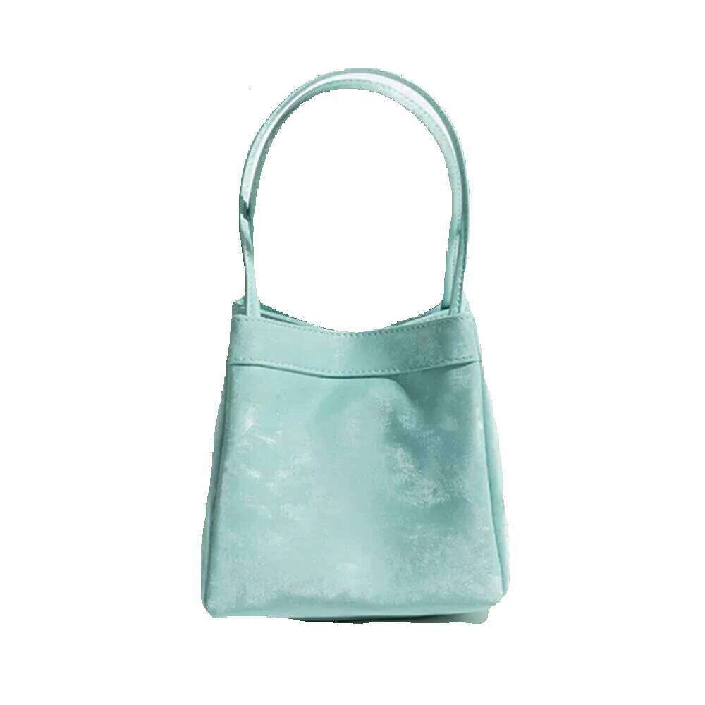 Designer Luxury Designer Luxury Hot Sales Fashion Silk Women With Top Handles Bucket Bag Custom Name Multiple Suede Leather Female Party Handbag
