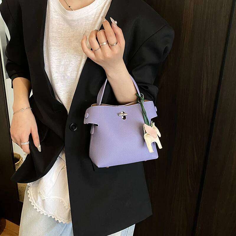 Hot Selling Elegant Designer Shoulder Bag - Premium Leather Crossbody Tote Handbag Women's Brand Ladies Purse