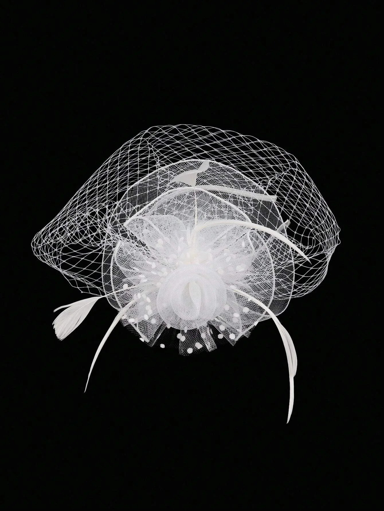 1pc Women Fashion Fascinators Cocktail Headband Headwaer Hat For Wedding And Tea Patry 250520