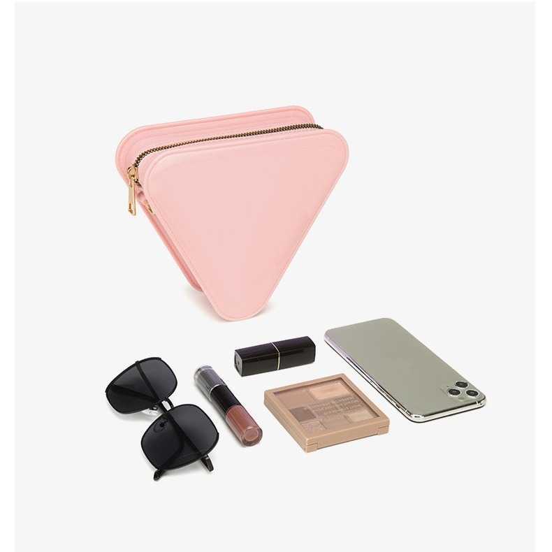 Pvc Triangle Jelly Bag Fashion Versatile Shoulder Bag Anti Dirty and Easy to Wash Summer Womens Diagonal Cross