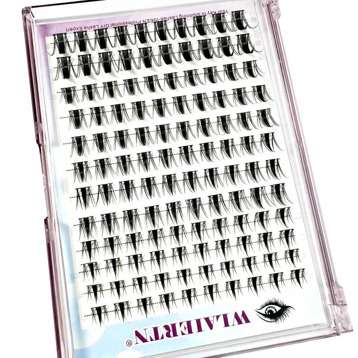 10 rows 8-16mm Individual Eyelashes Wholesale 10-12mm Cluster Lashes Natural Anime False Eyelashes Extension Makeup z250526WP0D