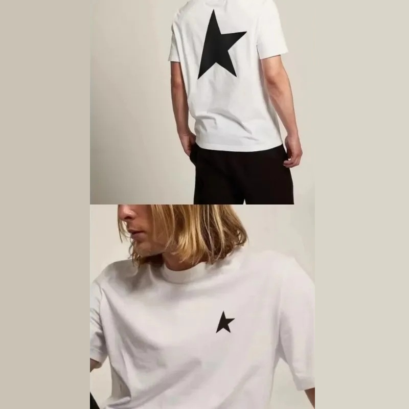 Men's T Shirts Vintage Big Graphic Oversized Top Harajuku Gothic American All Cotton Short Sleeve Shirt Men Clothing