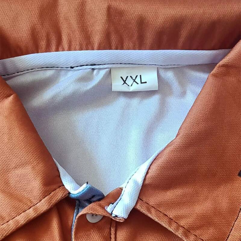 Men Summer Short Sleeve Fashion Slim Fit 100% Polyester Quick Drying Business Casual Polo Shirt Tops 3D Digital Print