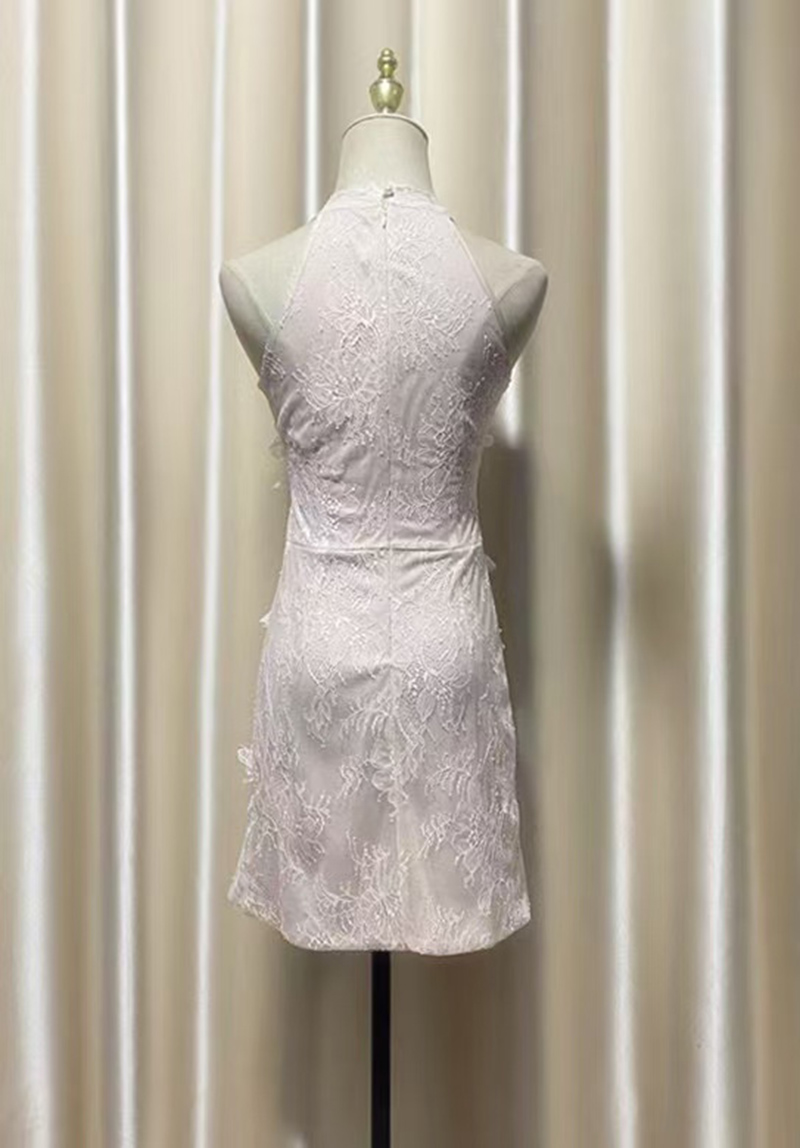 Casual Dresses Womens Dress Nice-forever Summer Women Elegant Banquet Evening Cocktail Wedding Party Vintage Clothing