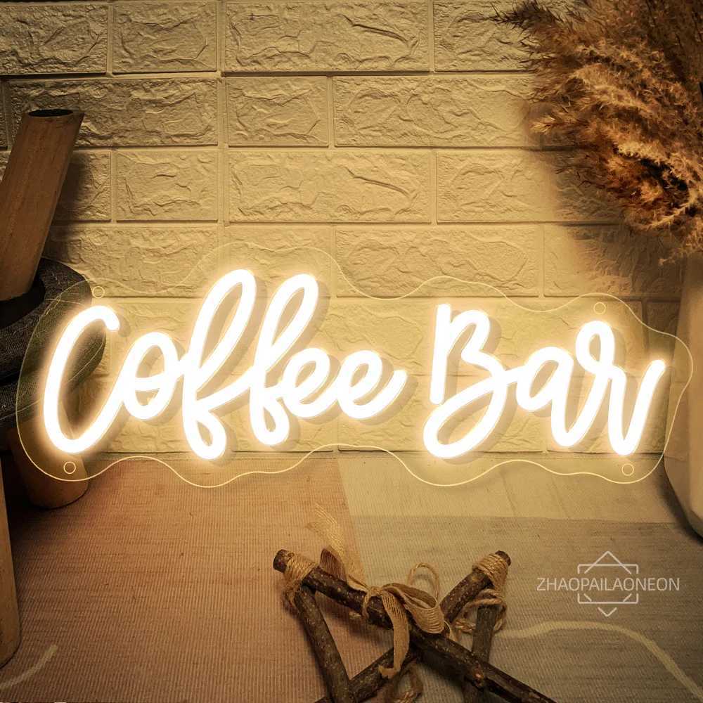 Coffee Neon LED Sign Restaurant Cafe Neon Light Sign USB Wall Coffee Shops Decor Open Pantry Bars Cafe Decoration Neon Lights W250526