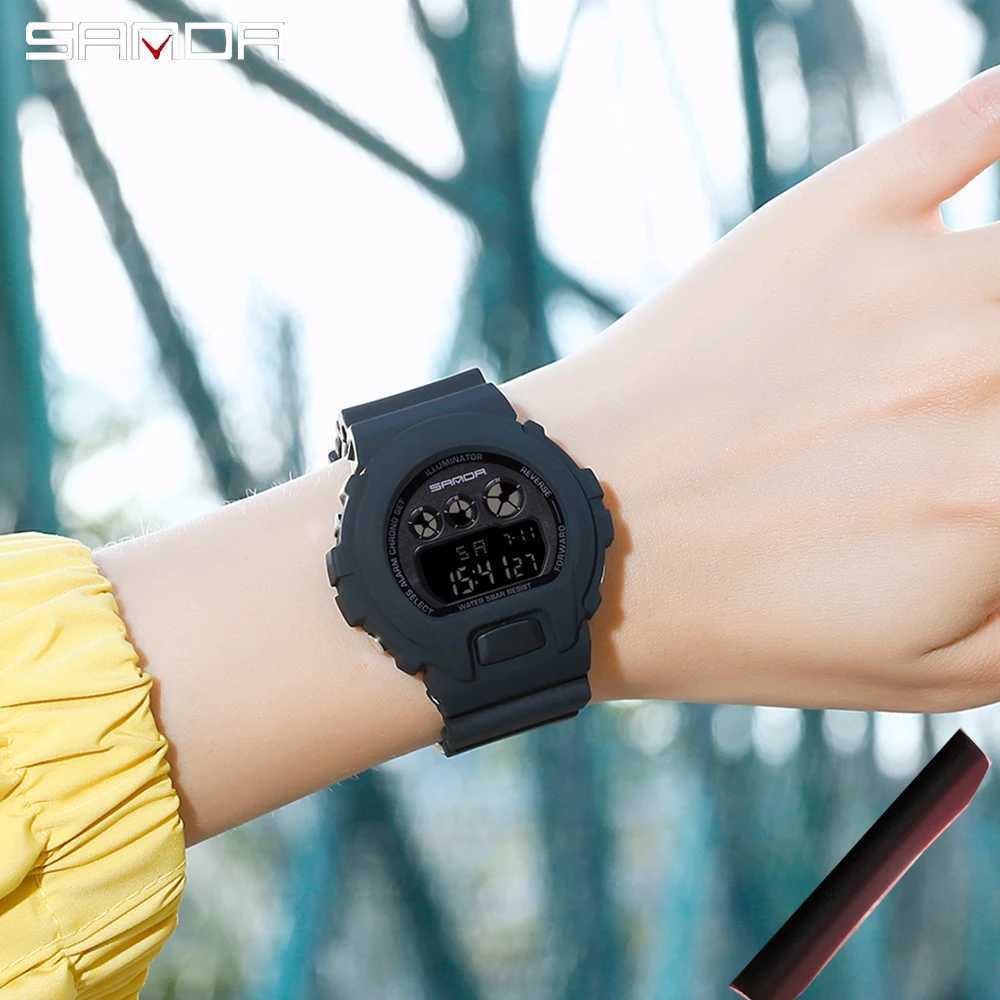 SANDA G Style Sport Electronic Watch Men Military Watches Alarm Clock Ms Unisex Boy Girl Shockproof Waterproof LED Digital Watch M250526