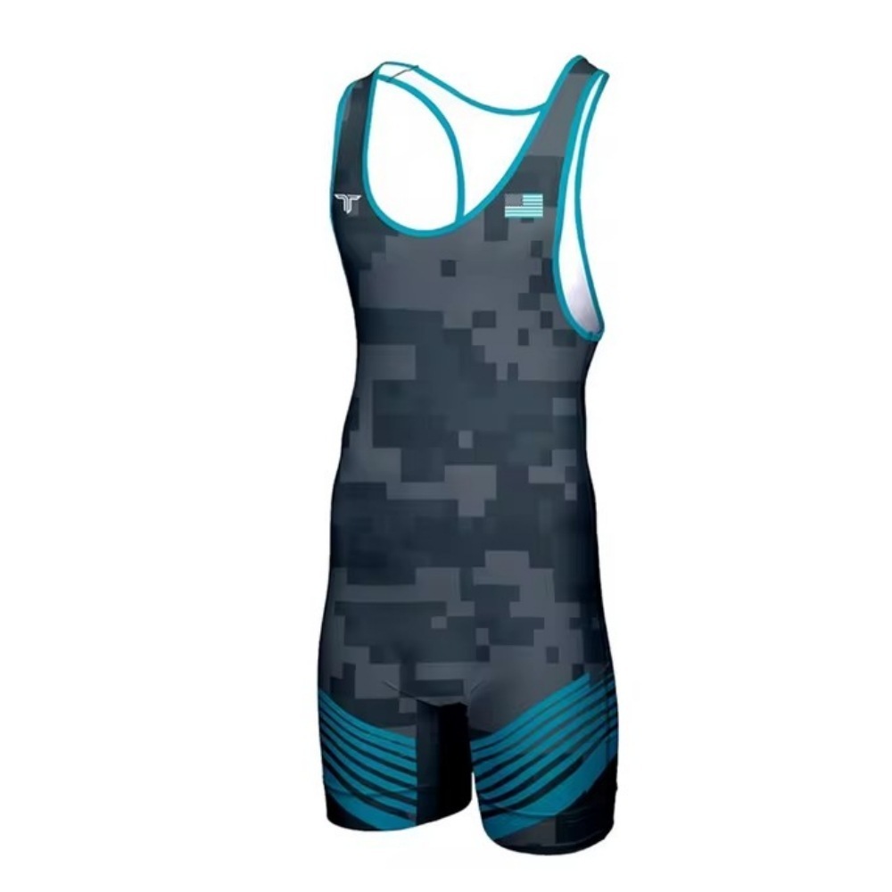 Outdoor T-Shirts Wrestling Clothes Singlet Weightlifting PowerLifting Boxing Triathlon Bodysuit Gym Breathable Skinsuit Swimwear Marathon Running 2308