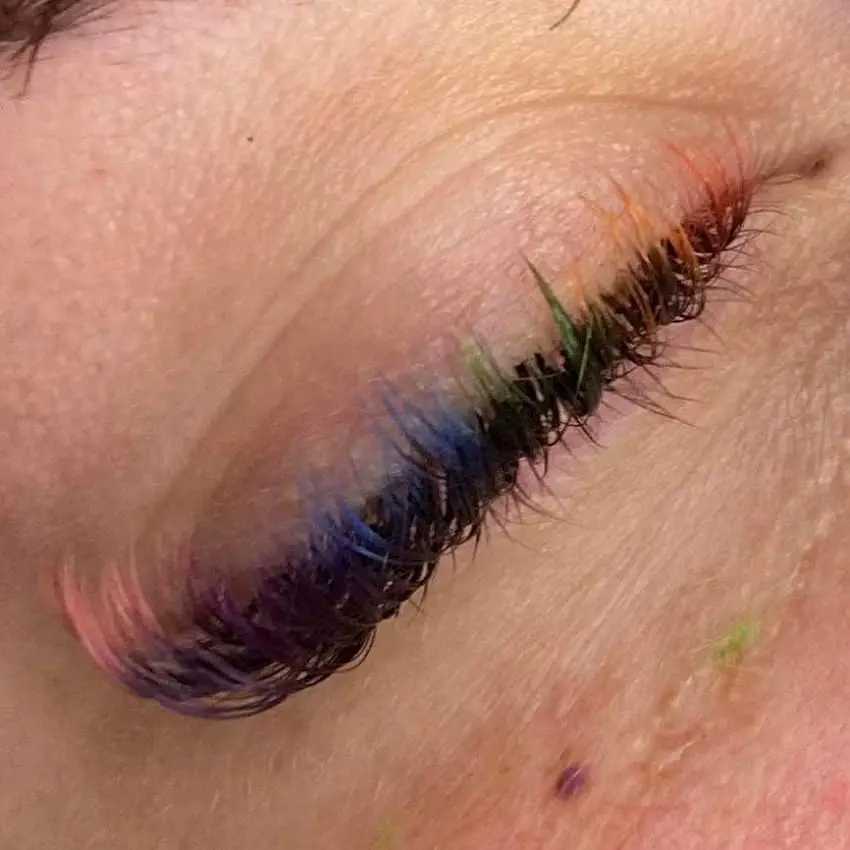 Eyelash Black Ombre Easy Fanning Volume Lashes Extensions Gradient Colored Automatic Flower Lash Eyelashes Mink Mix Lash Tray z250526TBW9