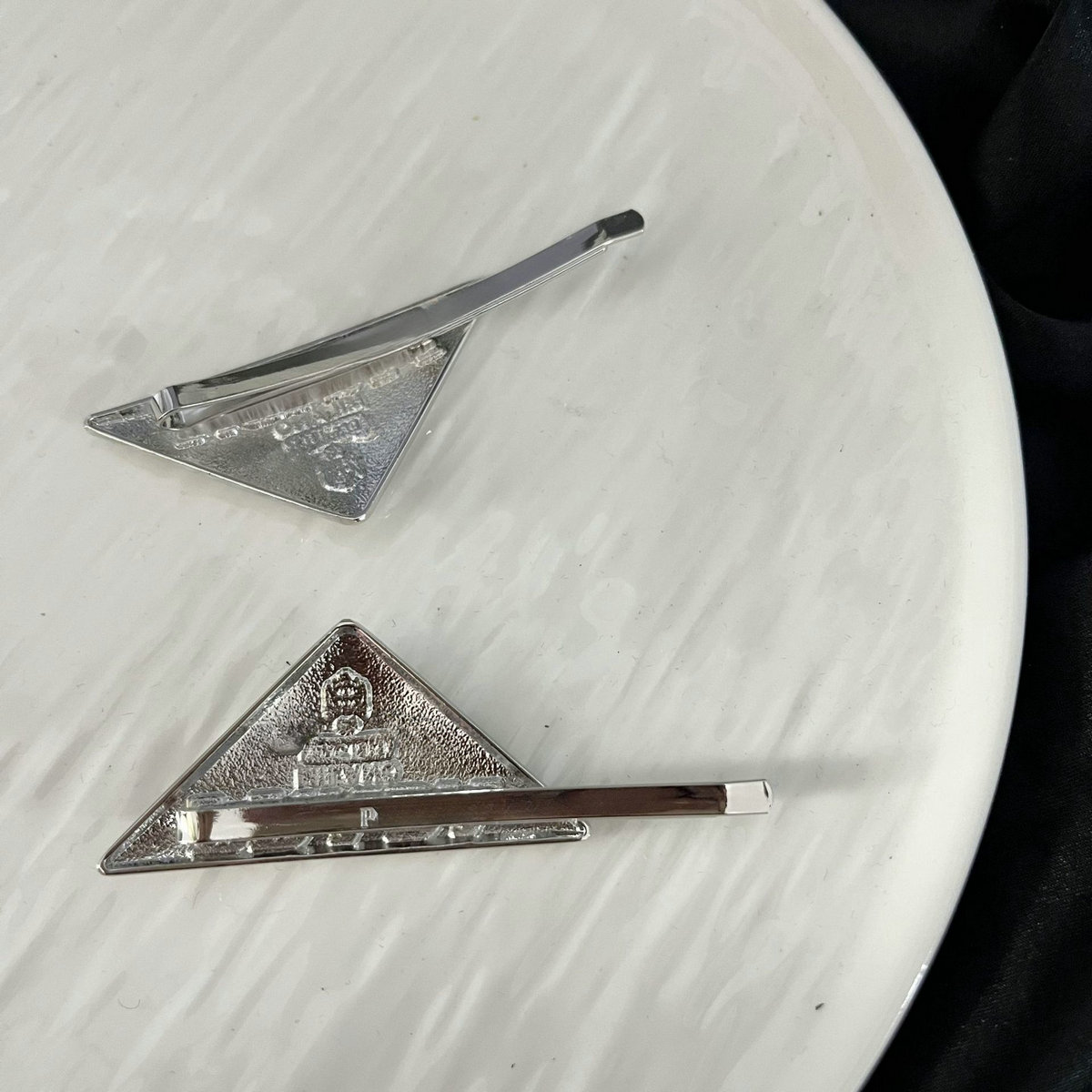Triangle Hairpin Designer letter Women BB Clip Hairpins Barrettes Hair Accessories Free shipping