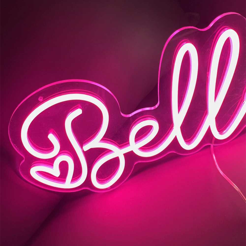 Custom Neon Sign Personalized Name Text LED Neon Lamp Kid Teenage Gift Birthday Wedding Home Bedroom Wall Decoration W250526