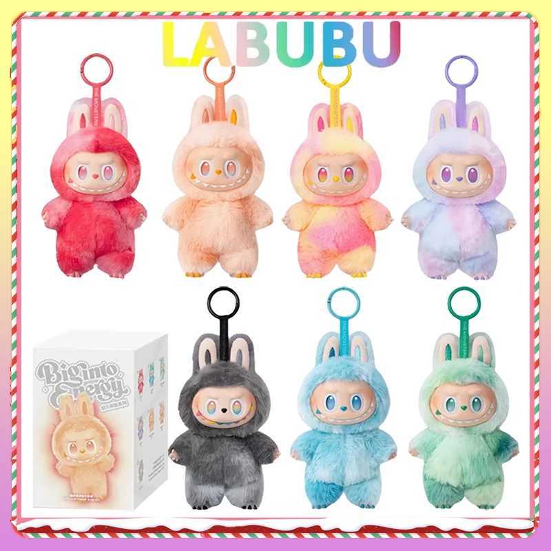 High Quality Macaron Labubu V3 The Monsters Big Into Energy Series Blind Box Vinyl Plush Doll Pendant Gradient Color Gift XJ250524