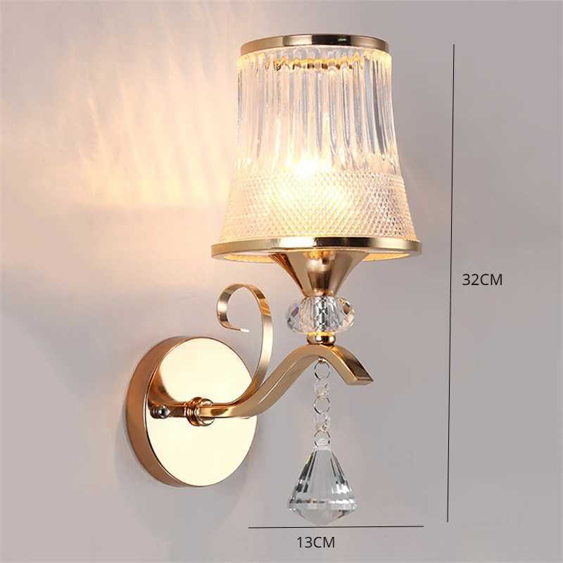 Modern Simple European Bedroom Bedside Single Wall Lamp Living Room. The Aisle. Hotel Engineering Practical Wall LampXJ250526