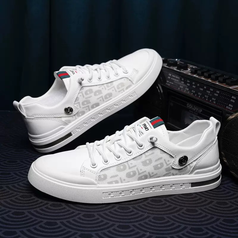 designer mens shoes Versatile Stylish Skate Shoe sneaker Trendy Business Casual Footwear high quality 39-44