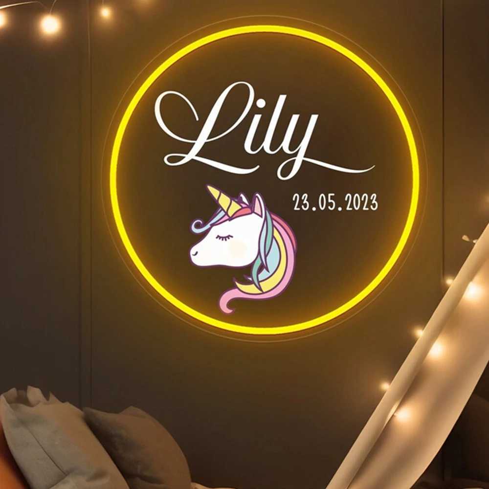 Custom UV Printing Acrylic Sign Neon Signboard Business Sign Neon Light Name Personalize Decor Office Door Wall Signs Gifts W250526