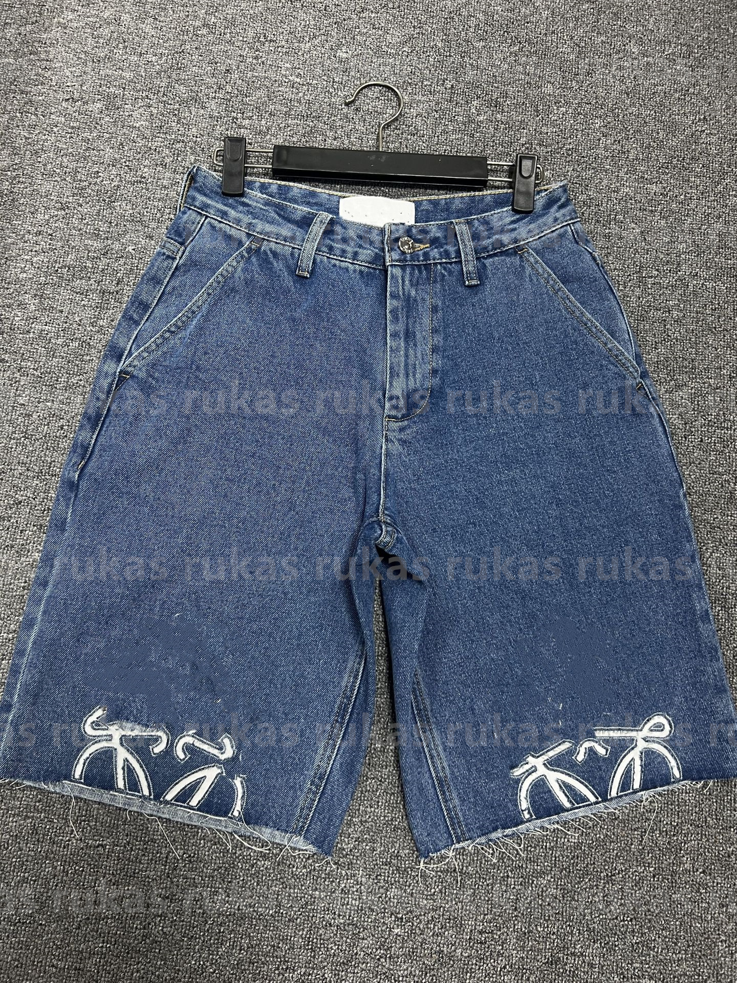 Mens jeans Designer blue denim pants womens luxury brand loeweses embroidered logo classic denim straight pants high-end custom fashion denim pants for women 34-42