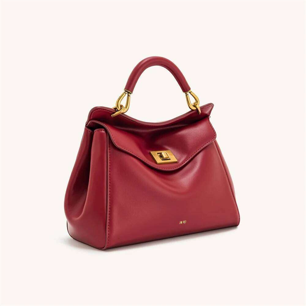 JW PEI Handbag Female 2024 New Lucia Lock Buckle Shoulder Crossbody Senior Sense Of Light Waist Bag