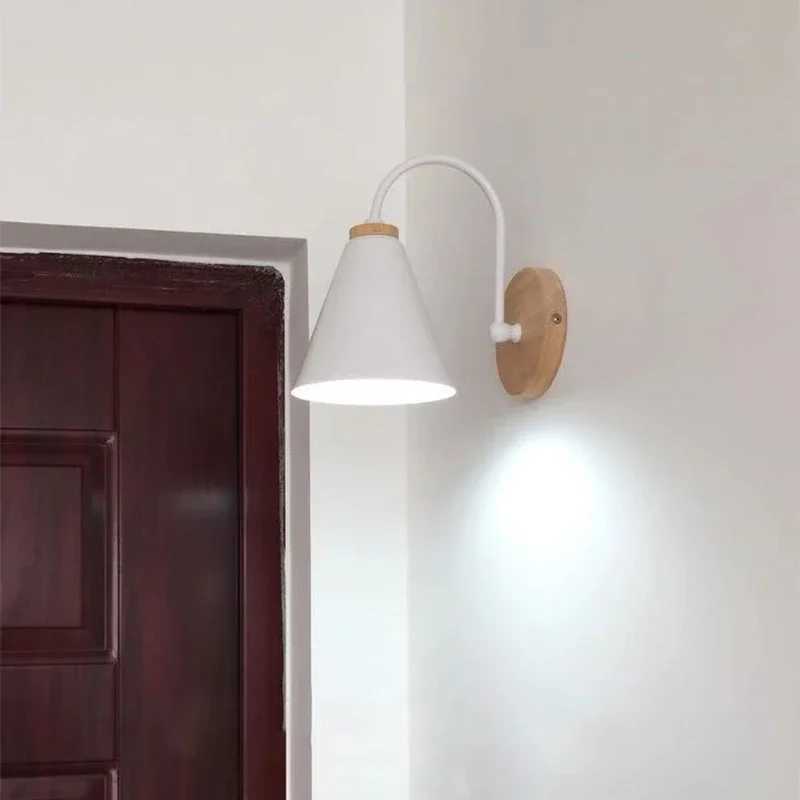 Nordic LED Wall Lamp Living Room Interior Wall Light Minimalist Corridor Study Room Background Home Decoration Bedhead Wall LightsXJ250526