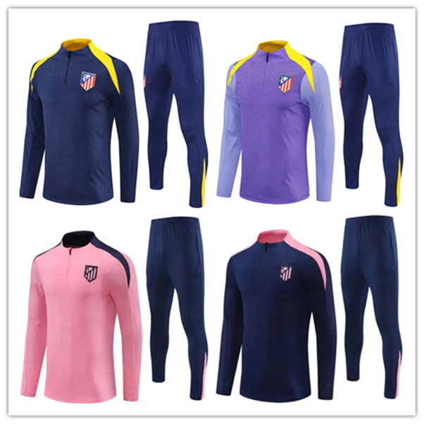 2025 26 adult kids Atletico Madrids tracksuit Training suit 25 26 Madrids tracksuits camiseta de football jacket sportswear chandal futbol survetement