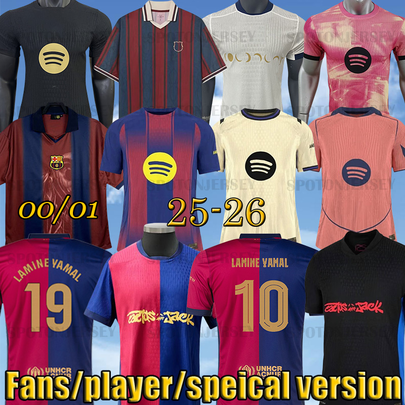 3XL 4XL LAMINE YAMAL LEWANDOWSKI barcalona jersey 25 26 camiseta de futbol PEDRI 2025 2026 barcalona FC football shirt men kit kids sets tops b a rc el o na J a c k 1989