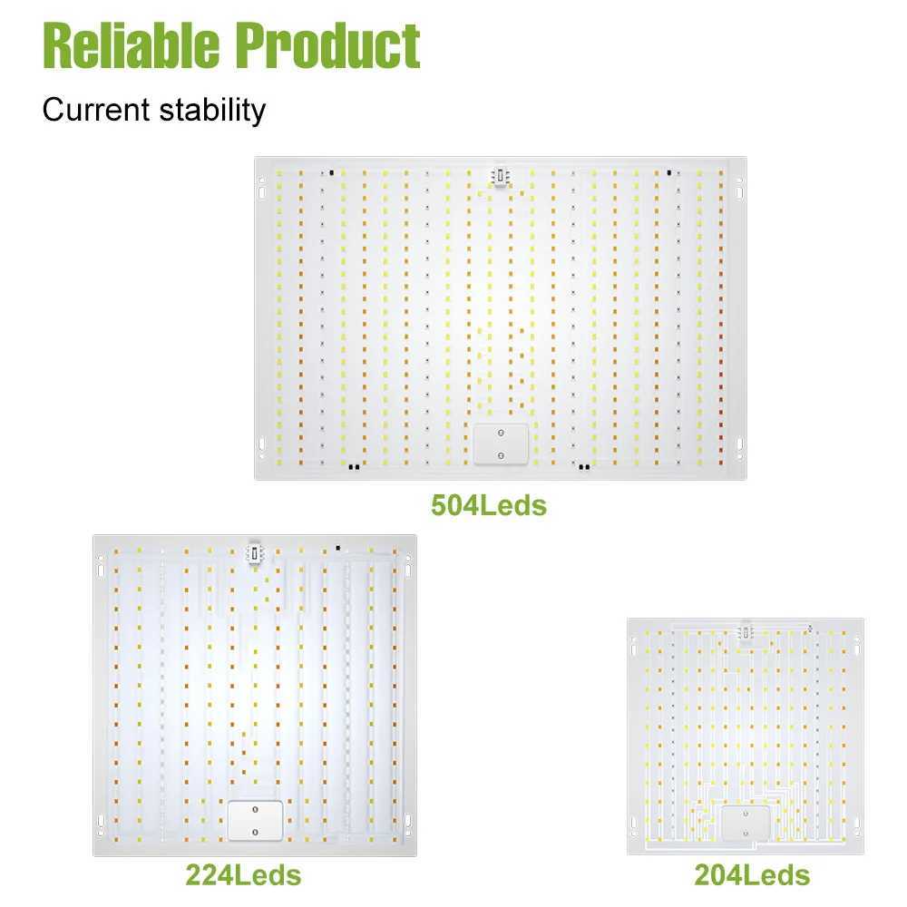 LED Quantum Board Grow Lights Full Spectrum UV IR EU/US Plug Two Modes For Greenhouse Flower Vegetables Plants Cultivation LampXJ250526