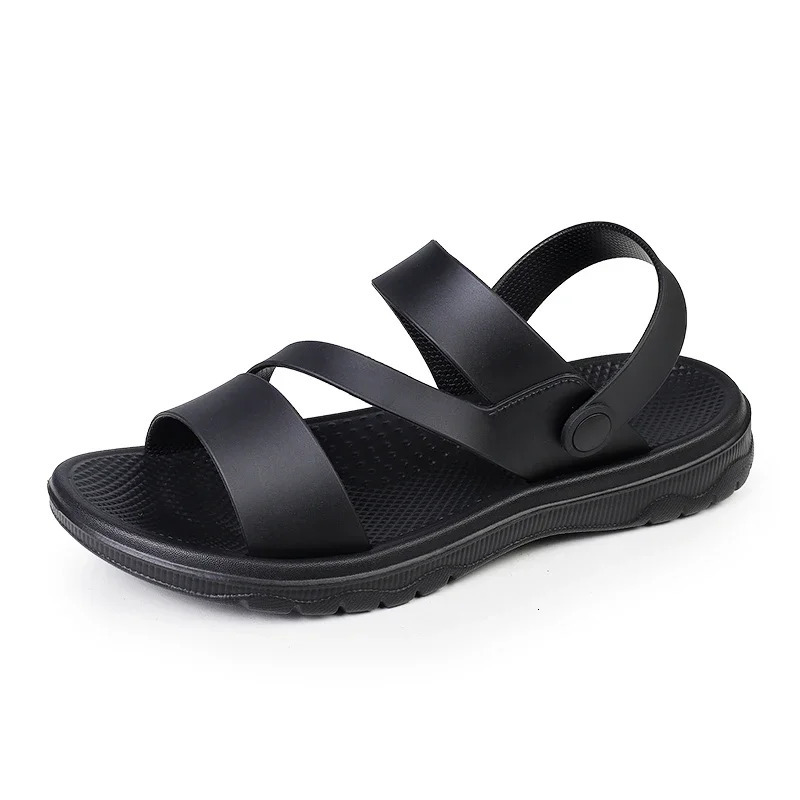 Summer Men Sandals Outdoor Mens Slippers Comfortable Non Slip Casual Beach Shoes Breathable Roman FlipFlop Garden 250523BJ - view 3