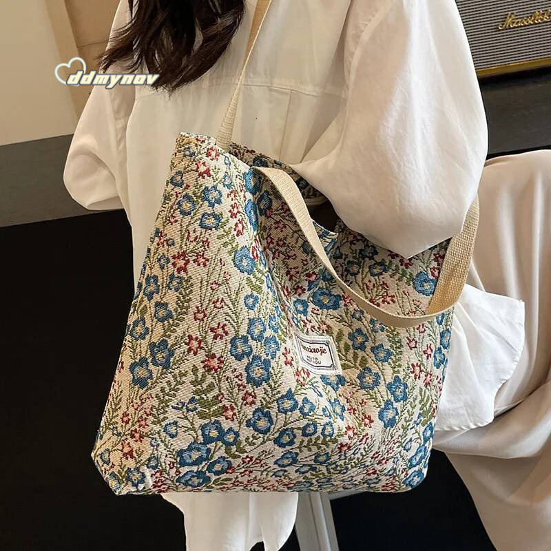Canvas Fashionable Shoulder Versatile Purse and Handbags Print Tote Bag Women Designer Bags ddmynov