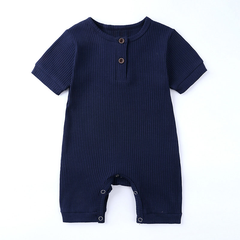 Customized Multicolor Baby Pajamas Newborn Bodysuits Breathable Baby Bodysuits Wholesale