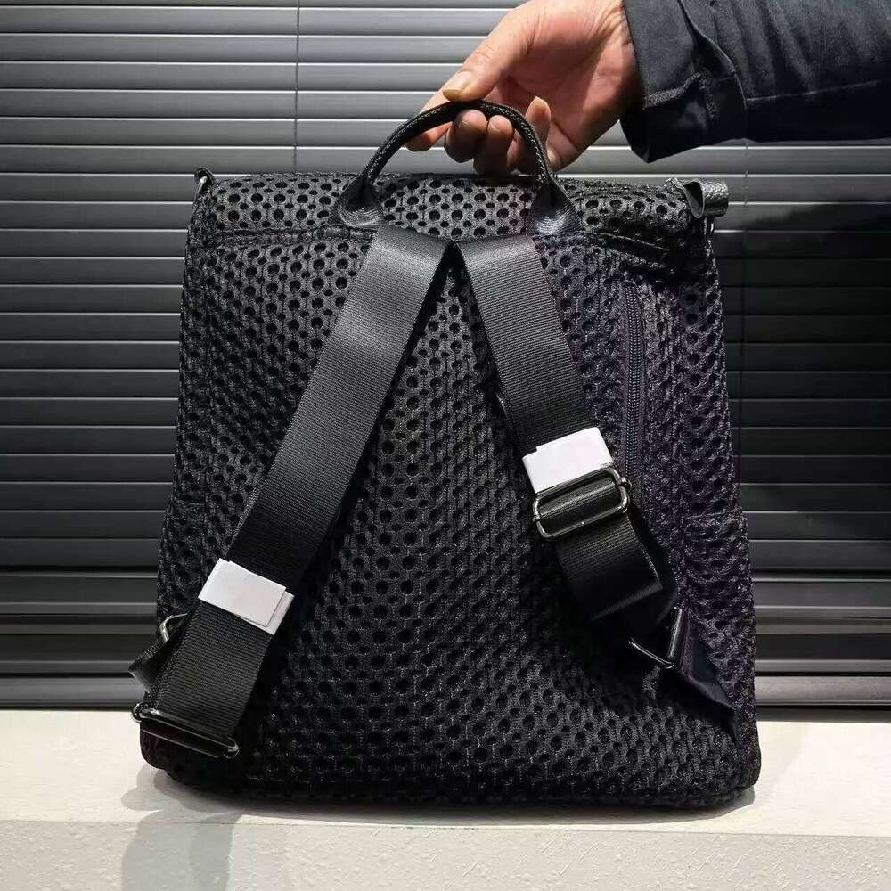 Women's Bags Designer Fashionable Retro Ed Backpack With Large Capacity Casual Mesh Shoulder Bag Suitable For Daily Commuting