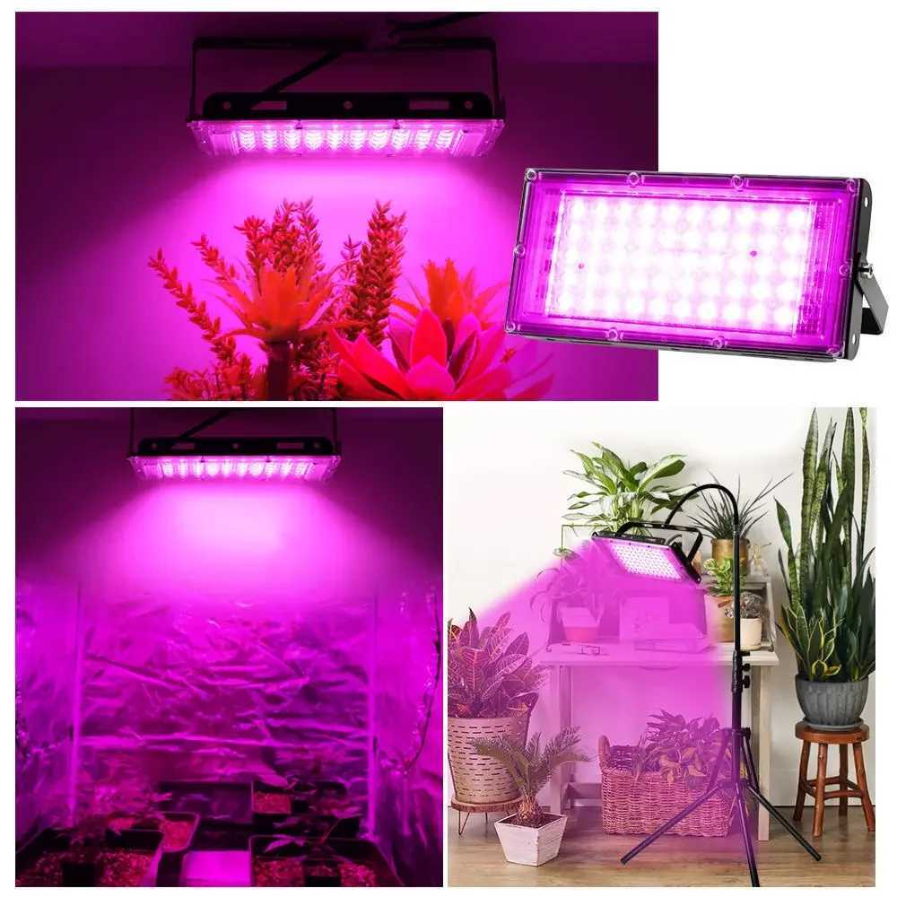 LED Grow Light Phyto Lamp Full Spectrum Plant Hydroponic Lamp 220V LED Plant Light Greenhouse Seeds Flower Grow Lighting UV LampXJ250526