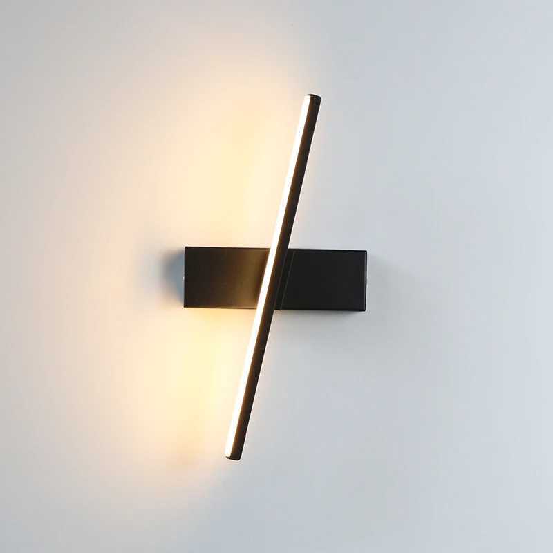 LED Wall Light Bedroom Beside Wall Lamp 330 Rotatable Adjustment Of Lighting Angle Length 30cm/40cm/50cm Aluminum And IronXJ250526