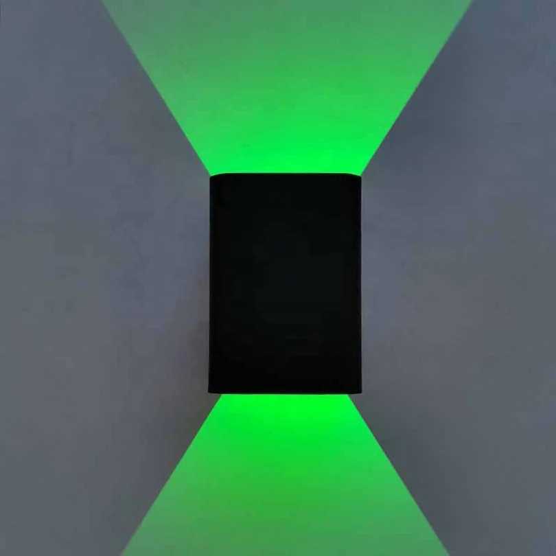 Telecontrol LED Wall light 3W Modern Indoor Wall Lamp Up Down colorful Wall Mount Lights for Living Room Hallway BedroomXJ250526