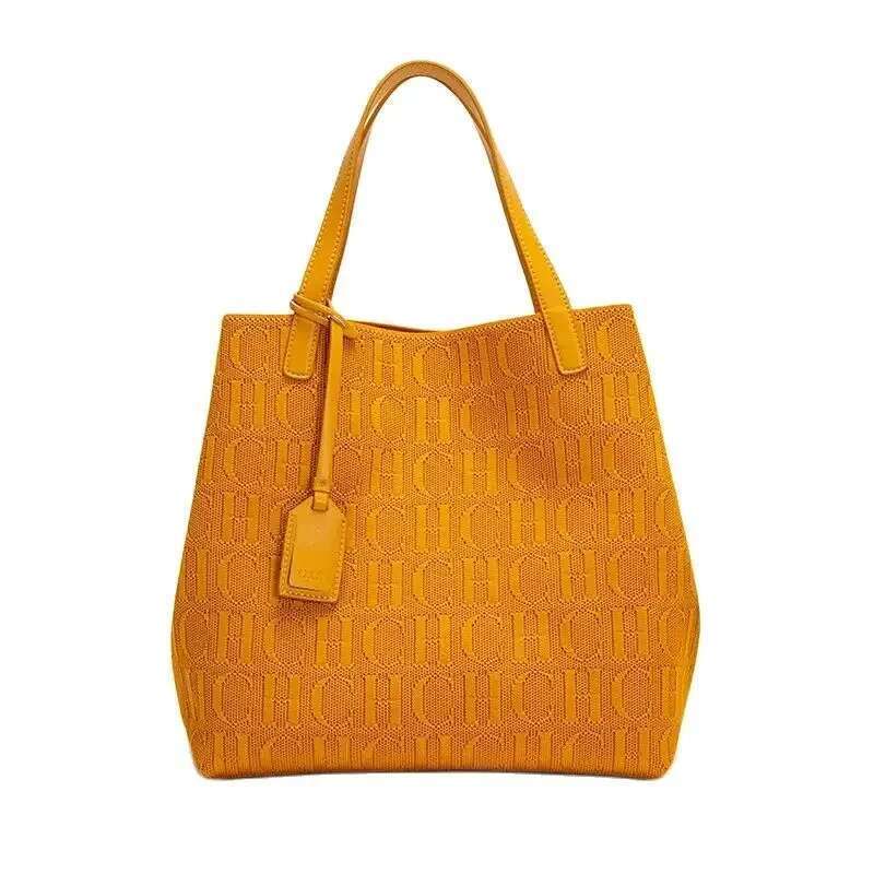 CH Fashion Classic New Solid Color Letter Design Women s Handbag High Quality Craftsmanship Large Capacity bag