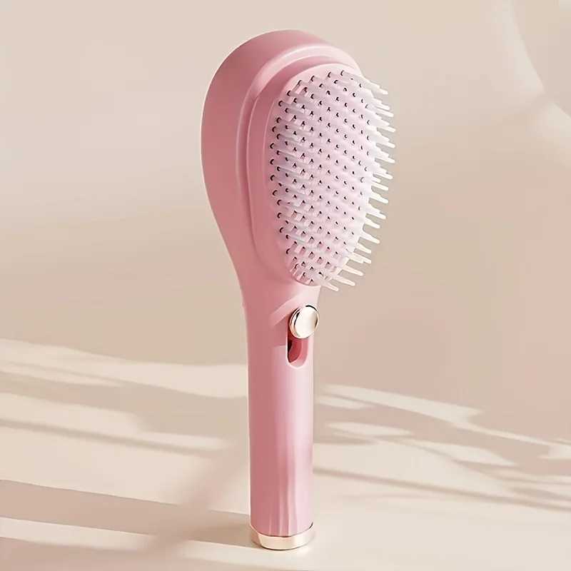 Telesic Comb Magic Massage Comb Scalp Shattered Hair Cleaning Comb Portable Home Anti Static Not Hurting Hair Fluffy Scalp R250526