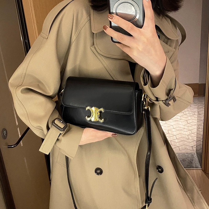 Designer bag 2025 new trend crossbody bag shoulder bag fashionable versatile handbag high-quality versatile bag essential for going out on the street