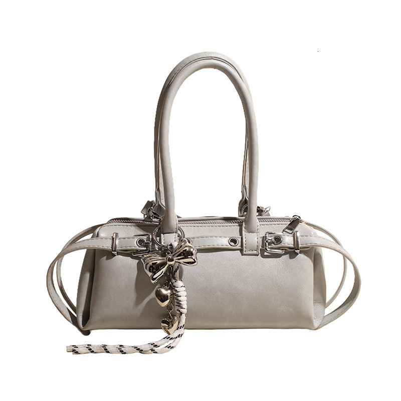 Elegant Korean Style Sweet Niche Handbag for Women 2025 New Fashion Trend Light Luxury Texture Shoulder Crossbody Bag