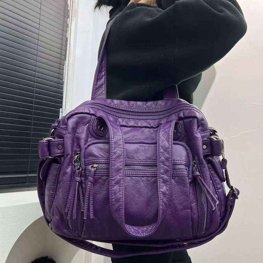 Women's Bags Designer Ladies' Fashion Y2k Hot Girl Vintage Tote With Large Capacity And Multiple Pockets, Retro Street Shoulder Bag