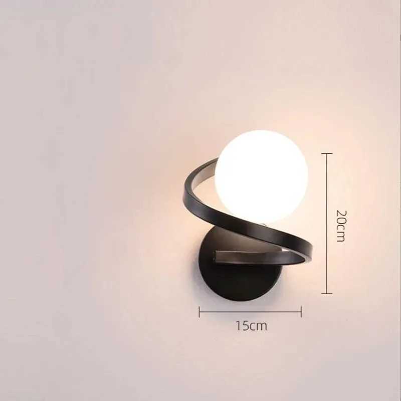 Creative Modern Minimalist French Nordic LED Lighting Fixtures for Bedrooms Headboards Wall Lights WallsXJ250526