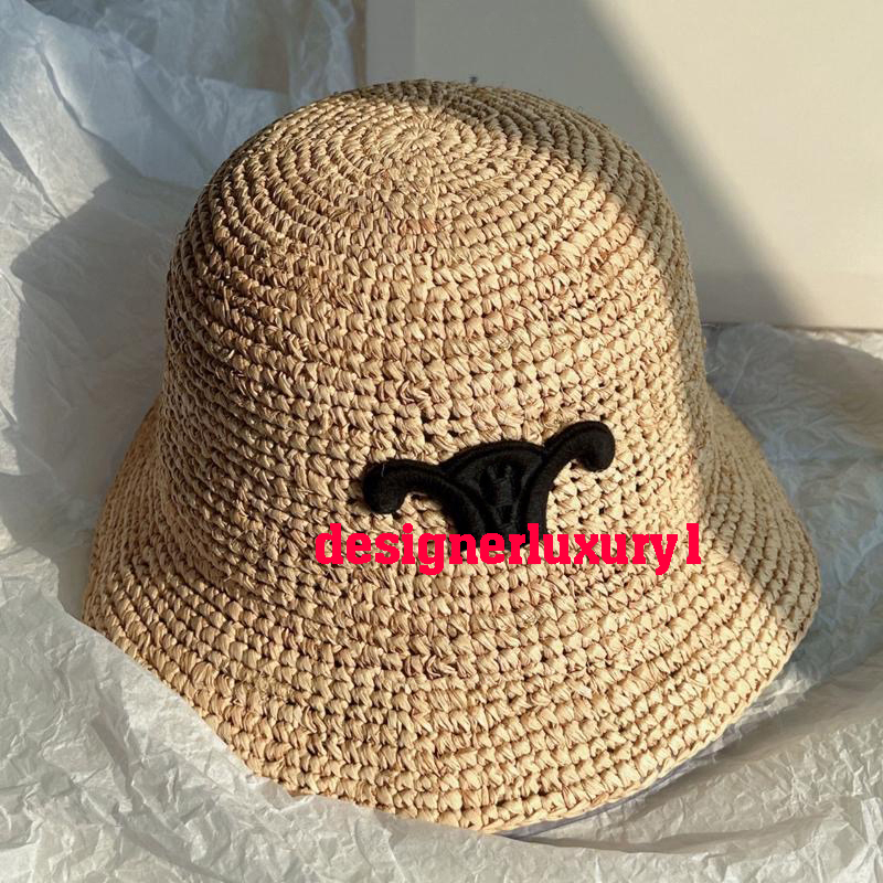 bucket Hat Casual Unisex luxury Caps Designer Four seasons Visors versatile cap summer Cowboy sun hat seaside beach Basic logo letter fisherman hat brief straw hat