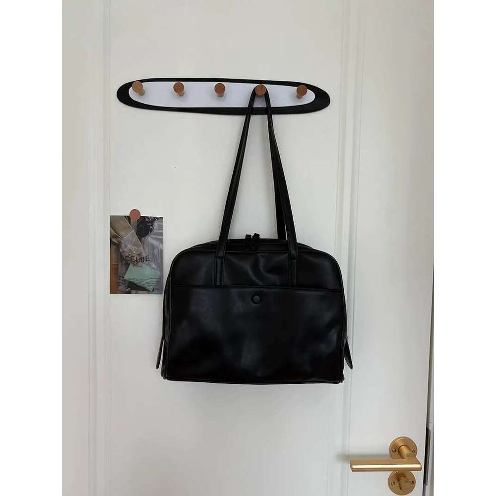 Retro Coffee Shoulder Bags Wallet Women Pu Leather Soft Bagutte Female Large Capacity Tote Bag Handbag