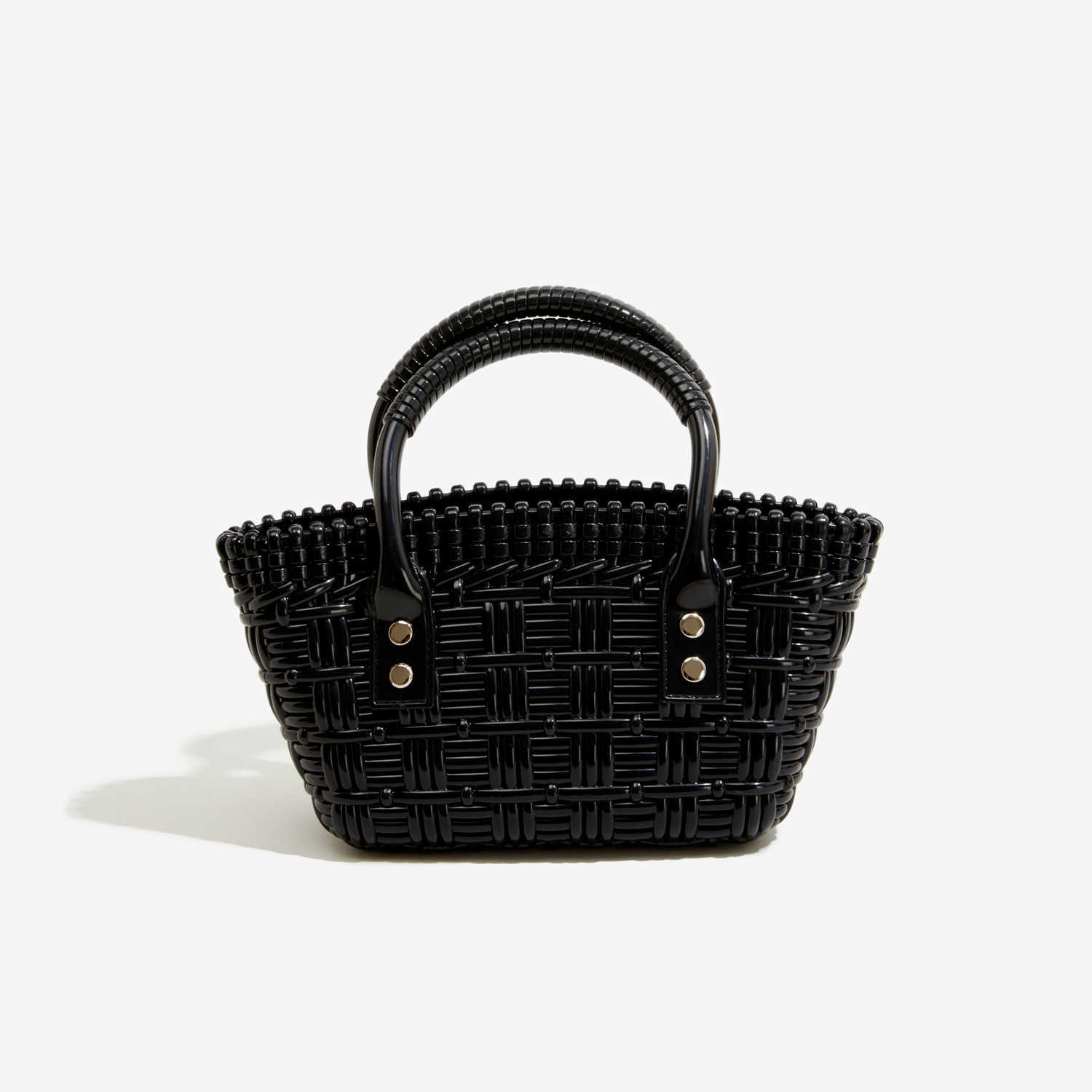 Pvc Jelly Bag Fashion and Versatile Woven Vegetable Basket Durable and Easy to Wash Summer Womens Handbag