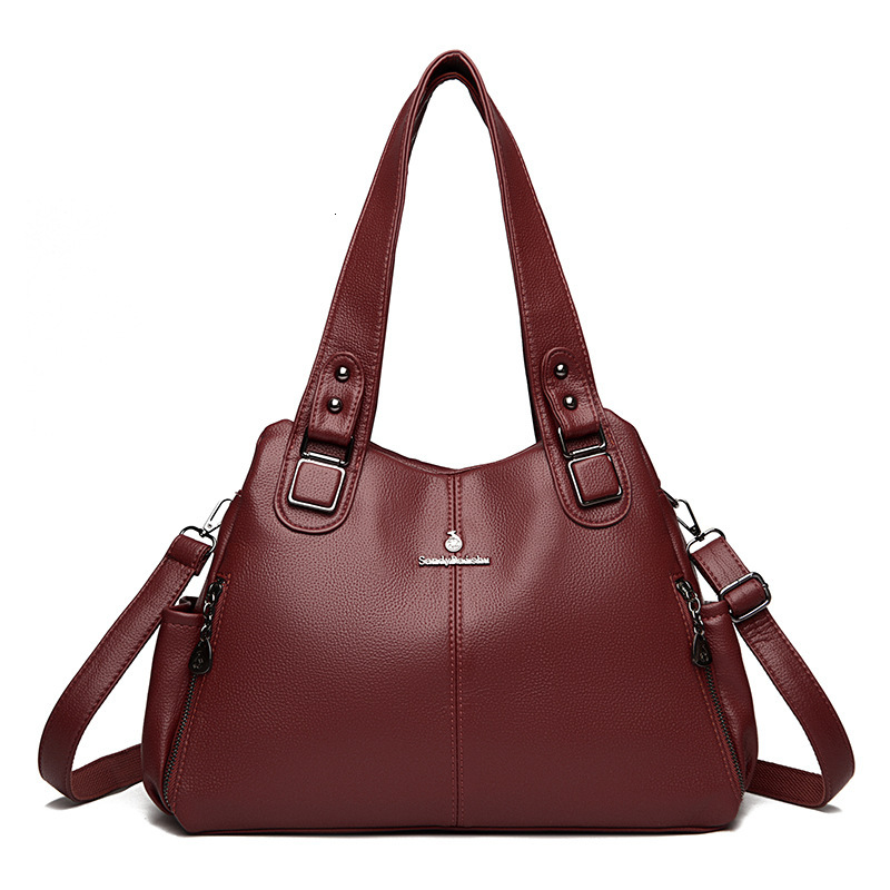 Free Shipping Designer Bag Women's New Shoulder Bag 2025 Fashionable Middle-aged Mother's Bag Large Capacity Tote Crossbody Bag Large Shoppi