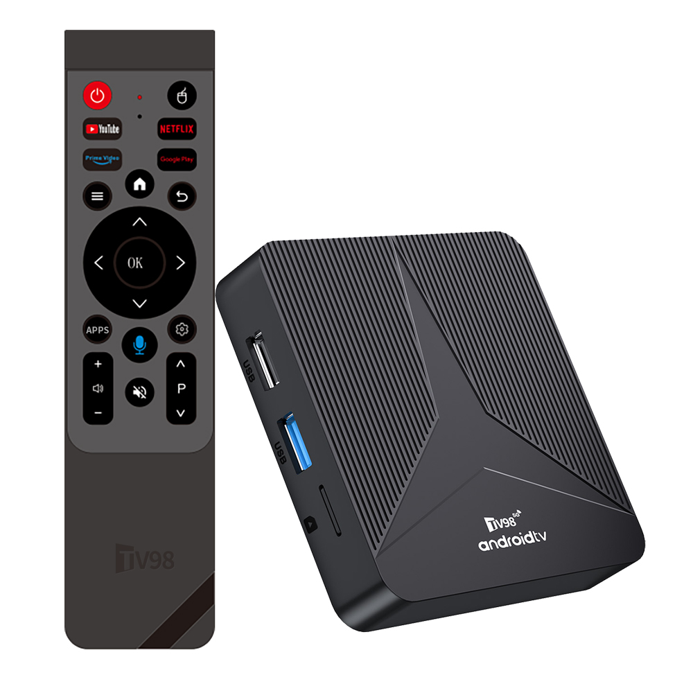 TV98 ATV RK3518 TV Box Android 14 Smart TVBox 2G 16G Media Player 8K HD Android Box with Remote Set Top Box Dual Wifi BT5