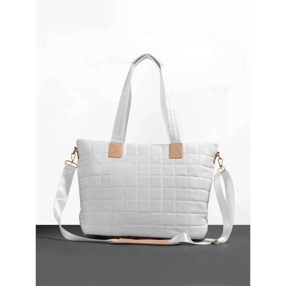 Women's Bags Designer Lightweight Puffy Tote For Women Designer Quilted Shoulder Handbags And Pursues Daily Female Laptop Bag
