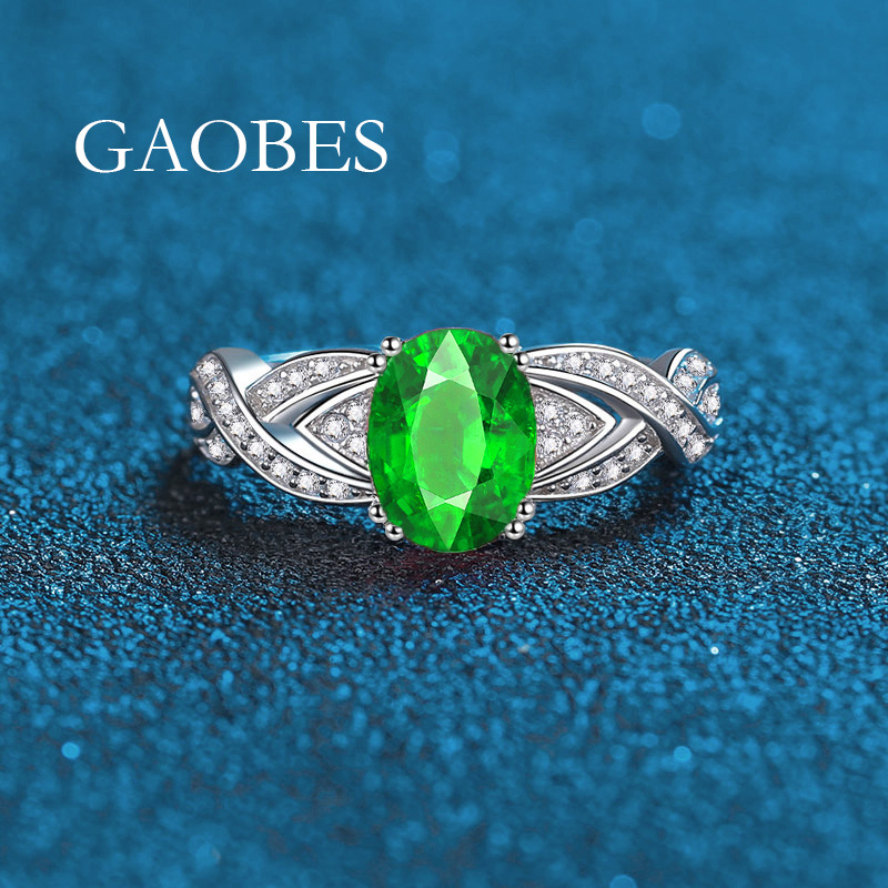 Fashionable Multi-Stone Ladies' Band Crafted from Premium 925 Sterling Silver