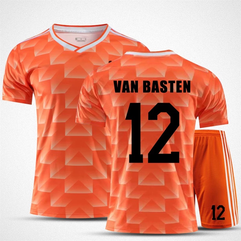 1988 Netherlands Retro Soccer Jerseys Van Basten SNEIJDER 1974 1984 1997 1998 1994 2002 BERGKAMP 96 97 98 02 Gullit Rijkaard DAVIDS football shirt kids kit