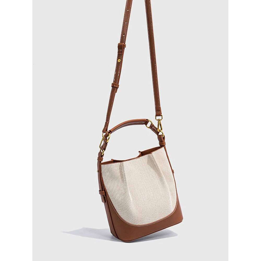 Women's Bags Designer New Large Capacity Wide Strap Single Shoulder Tote Sling Bucket Bag