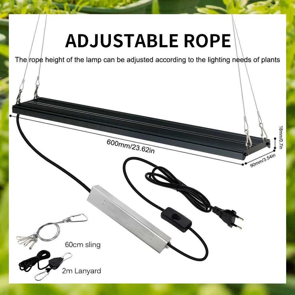 Full spectrum LED plant growth light 85W LM281B LED plant light suitable for greenhouse tents hydroponic plant LED growth lightXJ250526