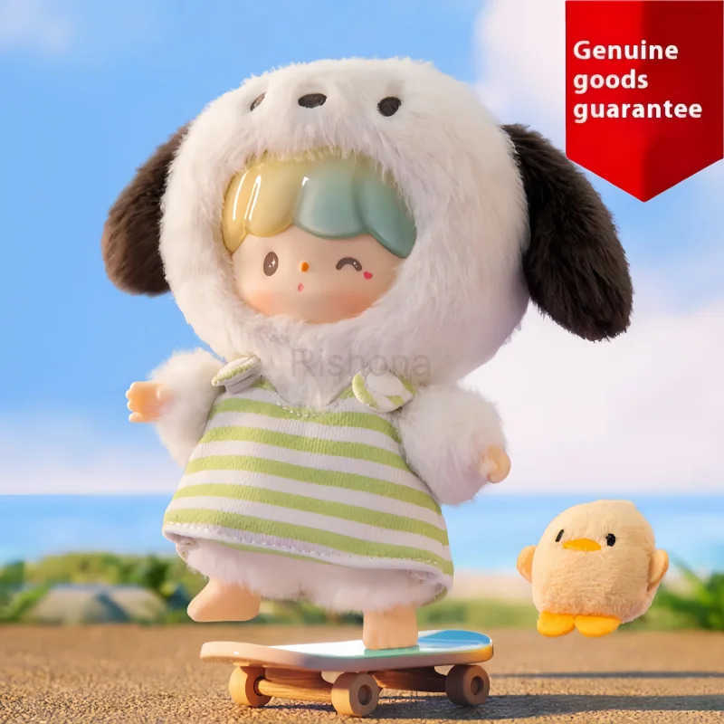 Sanrio New Genuine Zzoton Characters Love-League Buddies Series Blind Box Co-Branded Product Collection Toy Bag Pendants As Gift X250526