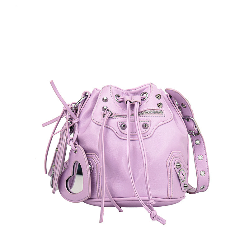 High quality brand new free designer bag, Western style multifunctional drawstring single shoulder diagonal cross bag, new free designer bag