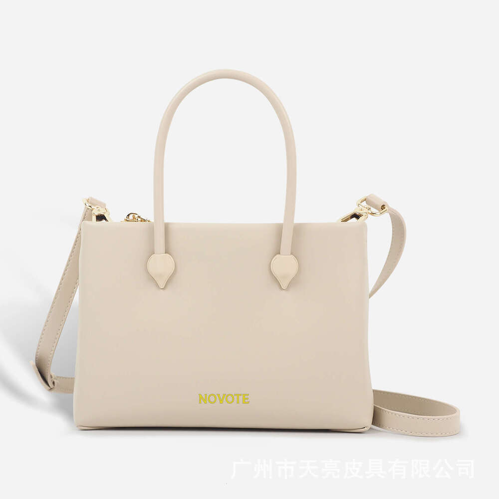 Women's Bags Designer Double Handle Tote For Women New Handbag Shoulder Leather Crossbody Bag Stylish Design Same Style